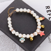 HKM-1334973 Fashionable Pearl Pet Collar in Cartoon & Stylish Designs - Available in Multiple Styles and Sizes