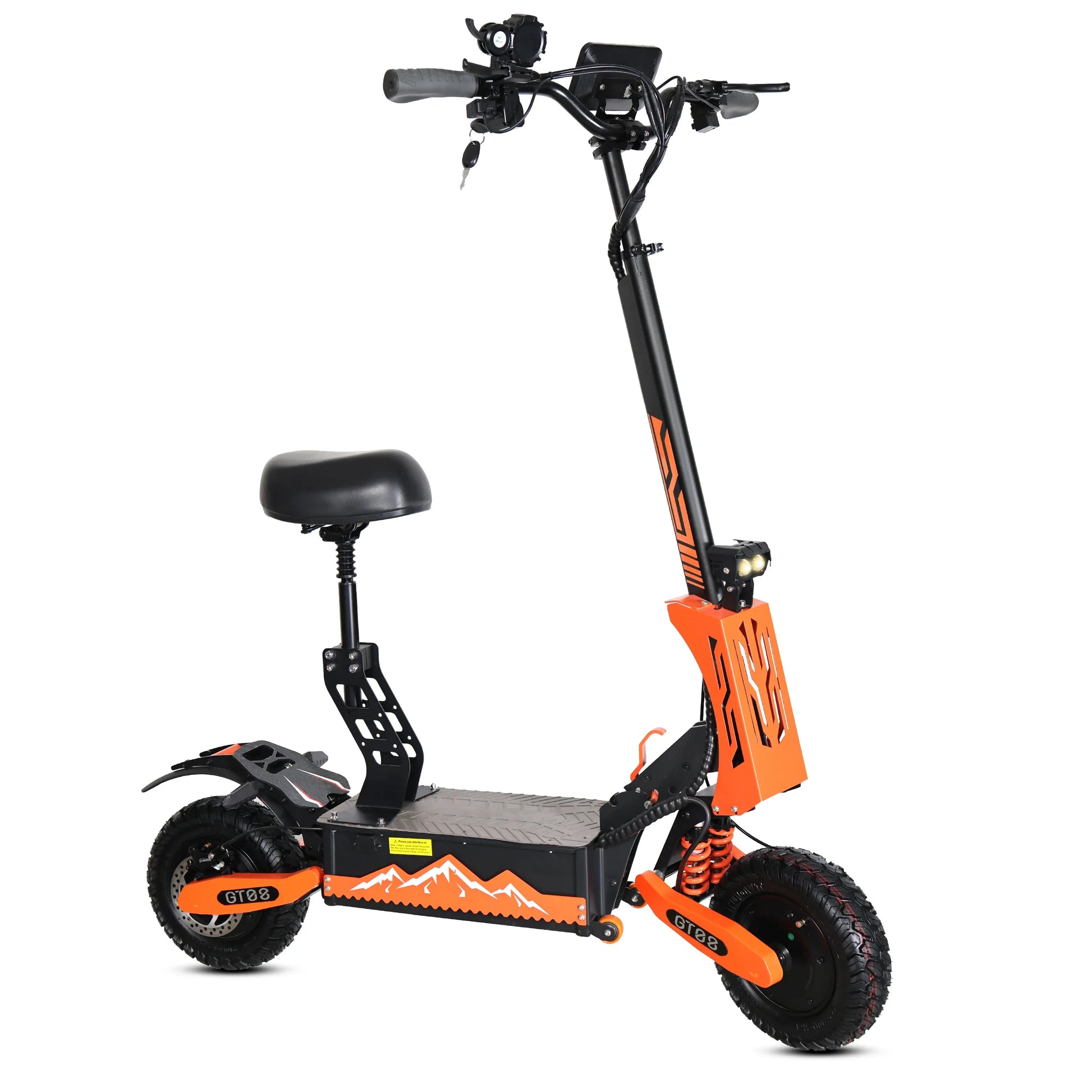 HKM-133523 11 Inch Dual Motor Electric Scooter, 70 km/h Max Speed, 200 kg Load Capacity, 65 km Range, Aluminum Frame