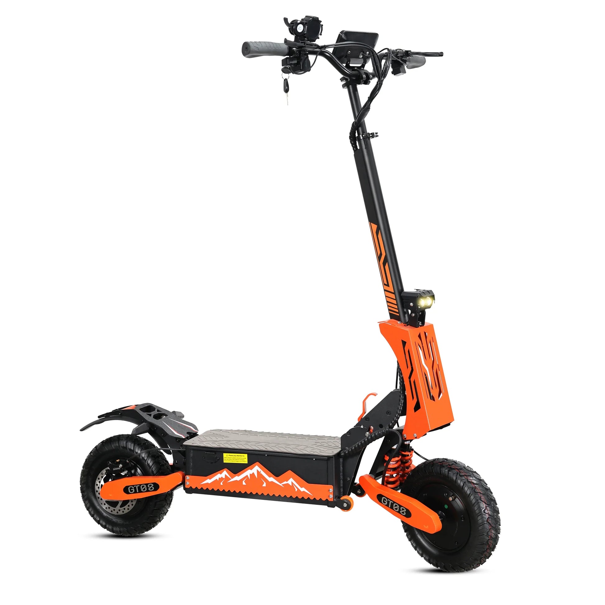 HKM-133523 11 Inch Dual Motor Electric Scooter, 70 km/h Max Speed, 200 kg Load Capacity, 65 km Range, Aluminum Frame