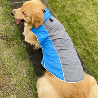 HKM-1335357 Reflective Winter Outdoor Sports Jacket for Pets - Windproof and Warm, Versatile for Training and Night Travel