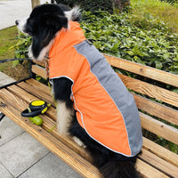 HKM-1335357 Reflective Winter Outdoor Sports Jacket for Pets - Windproof and Warm, Versatile for Training and Night Travel
