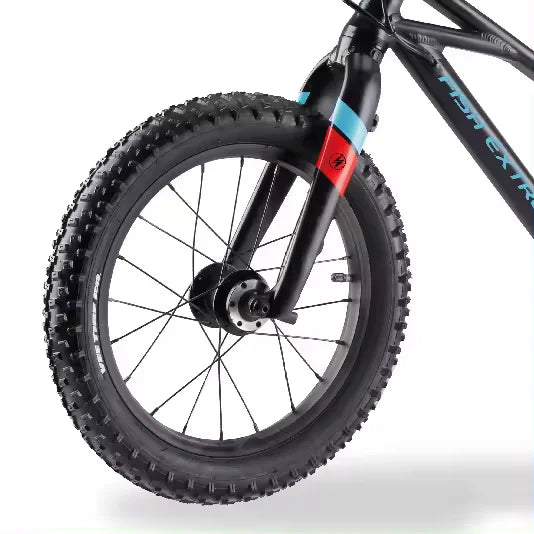 HKM-133587 16-Inch 3-in-1 Aluminum Alloy Electric Balance Bike for Kids Aged 5-8 - 350W Motor, Mechanical Disc Brake, 30KM Range