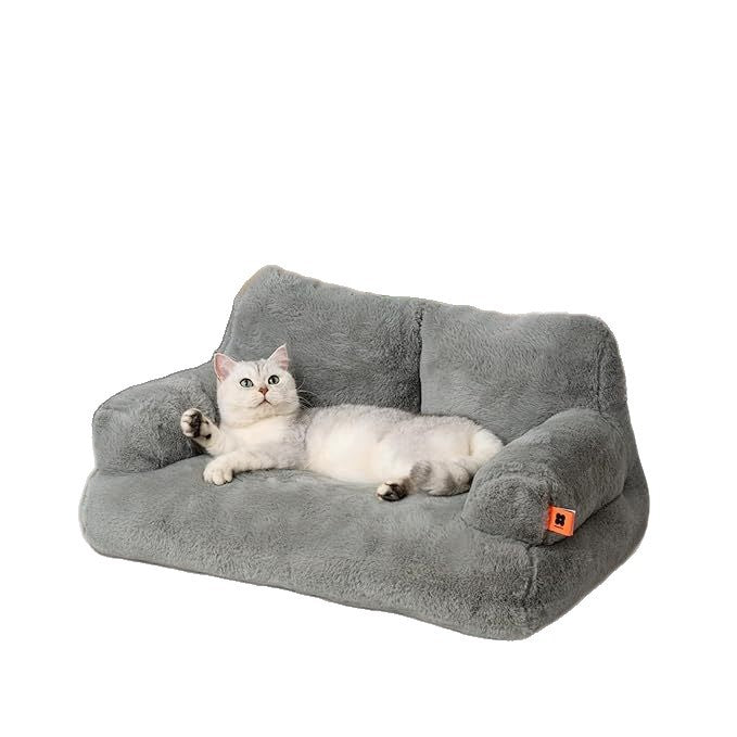 HKM-1337021 Super Soft Pet Sofa Mattress for Dogs - Available in Dark Gray and Camel