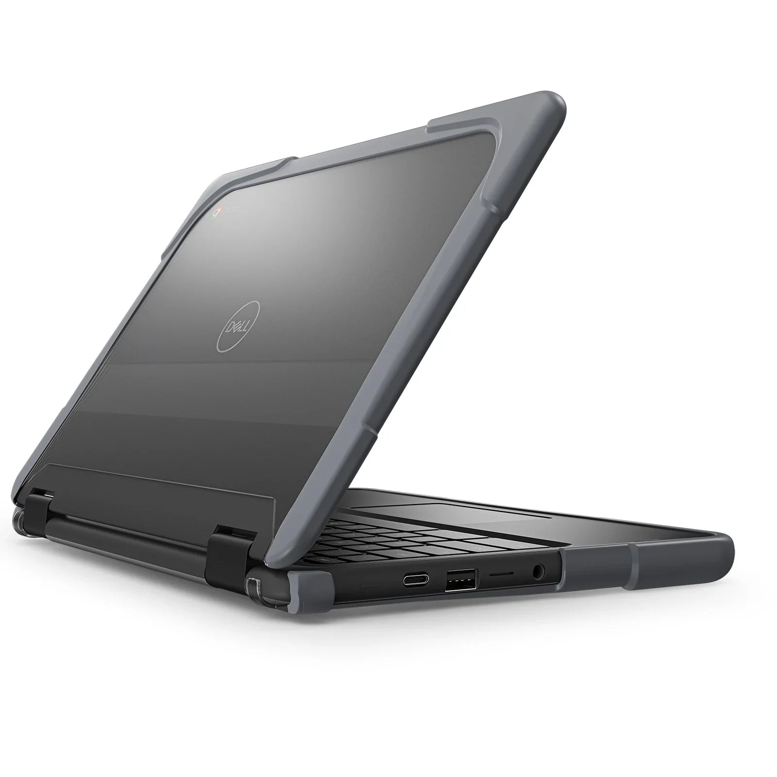 HKM-133715 Gray Protective Case for 11" Dell Chromebook 3110/3100 for K-12 Students