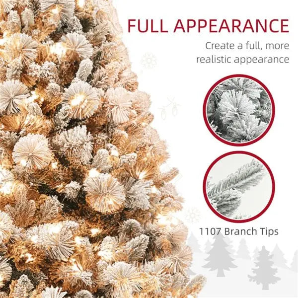 HKM-133779 6.5 ft Artificial Christmas Tree for Holiday Decor