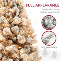 HKM-133779 6.5 ft Artificial Christmas Tree for Holiday Decor