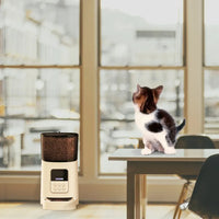 HKM-133779 Automatic Smart Pet Feeder with Time Control - Model KF8013 - Available in White and Black