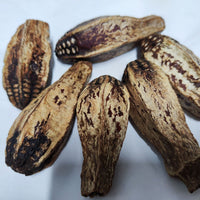 HKM-1341373 Dried Carambola Core Toy for Pet Birds - Edible Wooden Accessory