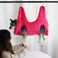 HKM-1342909 Pet Grooming Hammock for Easy Nail Trimming - Available in Three Sizes
