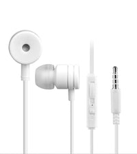HKM-134355 Wired Stereo Headset with 3.5mm Plug for PC and Mobile Devices, Lightweight Design, 40mm Drivers