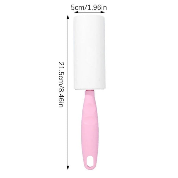 HKM-1344317 Pet Hair Remover Lint Roller Refills for Clothes, Sofas, and Fabrics - Replaceable Sticky Cleaning Accessory