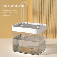 HKM-1344573 Pet Water Fountain with Mute Circulation and Leak-Proof Design for Fresh Drinking Water