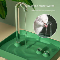 HKM-1344573 Pet Water Fountain with Mute Circulation and Leak-Proof Design for Fresh Drinking Water