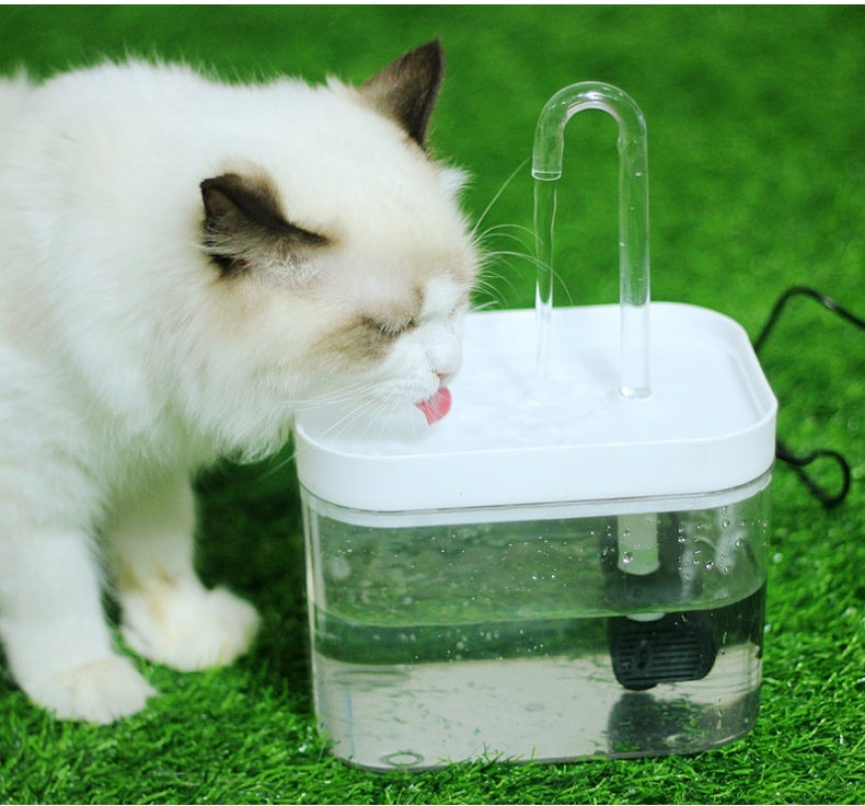 HKM-1344573 Pet Water Fountain with Mute Circulation and Leak-Proof Design for Fresh Drinking Water