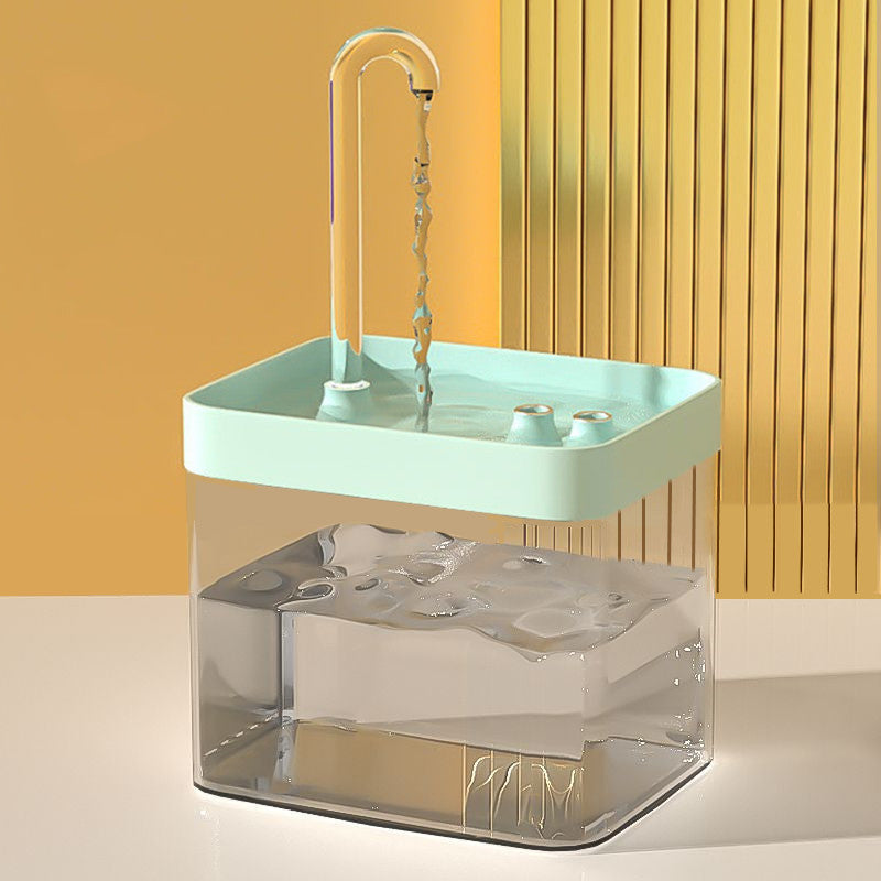 HKM-1344573 Pet Water Fountain with Mute Circulation and Leak-Proof Design for Fresh Drinking Water