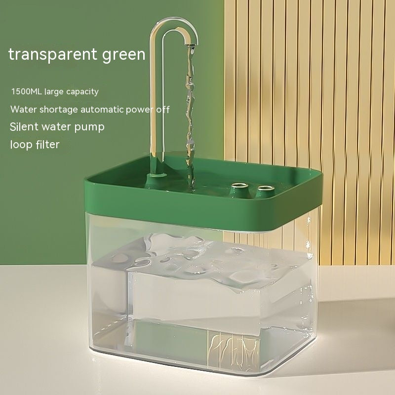HKM-1344573 Pet Water Fountain with Mute Circulation and Leak-Proof Design for Fresh Drinking Water