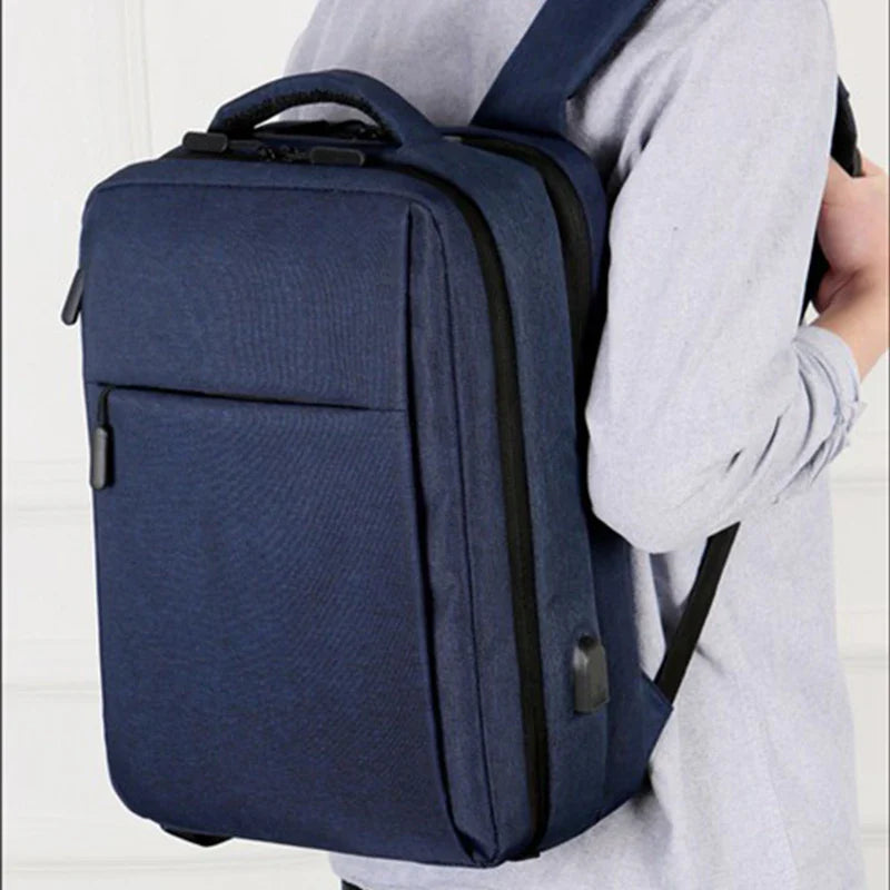 HKM-134547 Custom Outdoor Laptop Backpack with High Capacity and Logo Personalisation Options