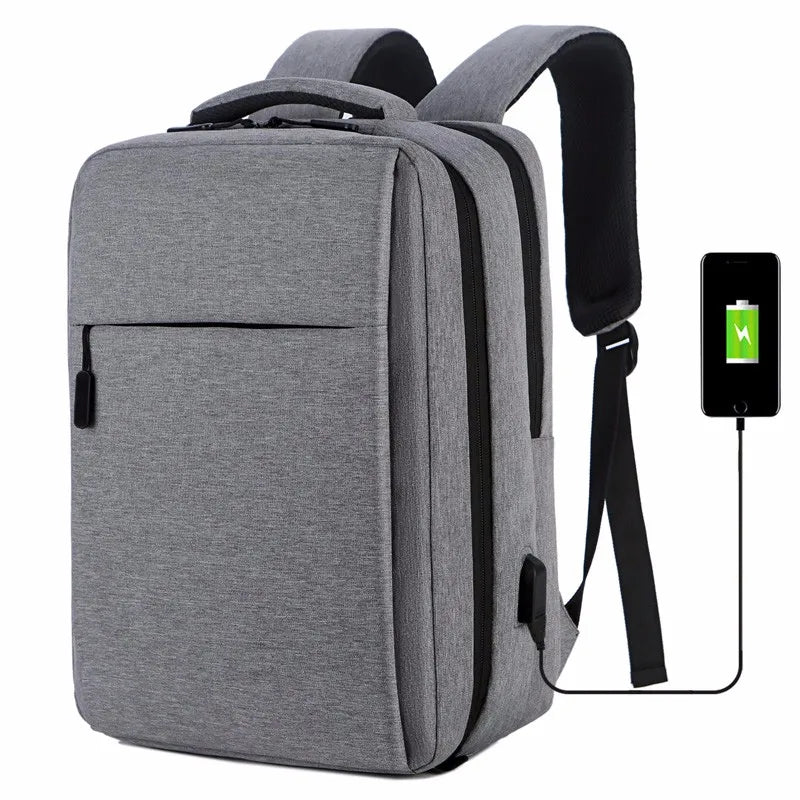 HKM-134547 Custom Outdoor Laptop Backpack with High Capacity and Logo Personalisation Options