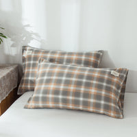HKM-134611 Pastoral Style Cotton Pillowcase Set - 30x50cm, 40x60cm, 48x74cm