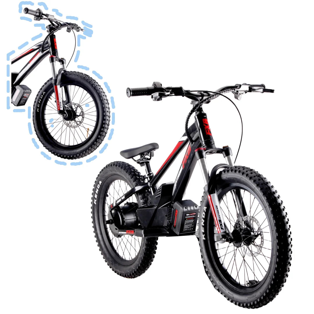 HKM-134739 20-Inch Electric Balance Bike with 36V Lithium Battery, 800W Motor, Hydraulic Disc Brakes, Ideal for Kids