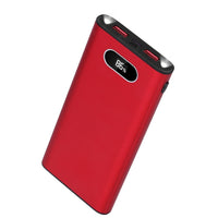 HKM-134867 20000mAh Portable Power Bank with Fast Charging, 3 Outputs & LED Display, Flashlight, Compatible with iPhone and Samsung