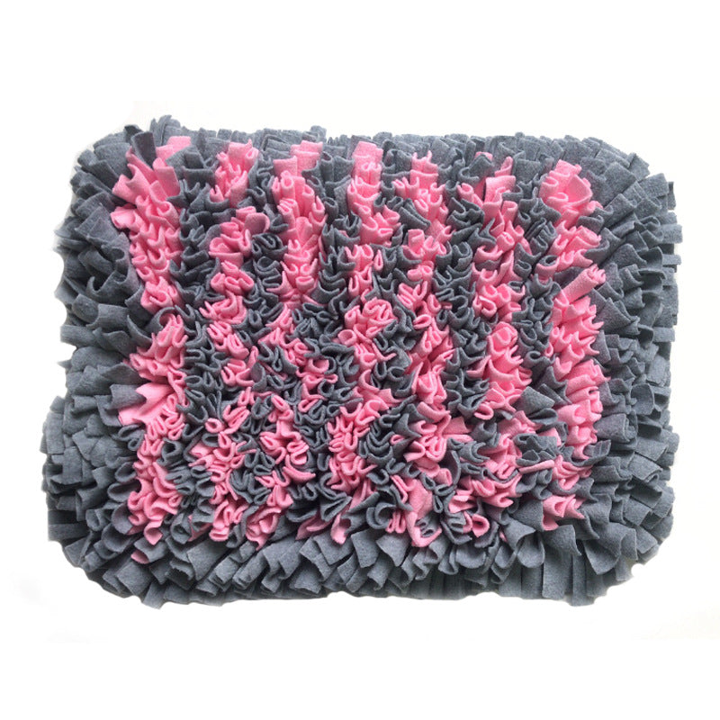 HKM-1349309 Dog Sniffing Pad with Colorful Puzzle Design for Interactive Feeding and Stress Relief