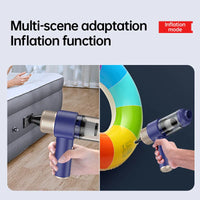 HKM-135059 Wireless Handheld Car Vacuum Cleaner & Air Duster - 2-in-1 Portable Cleaning Solution