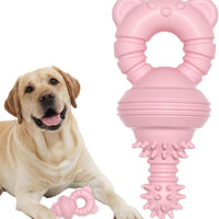 HKM-1351741 Durable Teeth Cleaning Rubber Chew Toy for Dogs and Cats - Ideal for Aggressive Chewers