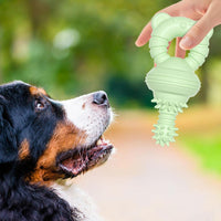 HKM-1351741 Durable Teeth Cleaning Rubber Chew Toy for Dogs and Cats - Ideal for Aggressive Chewers