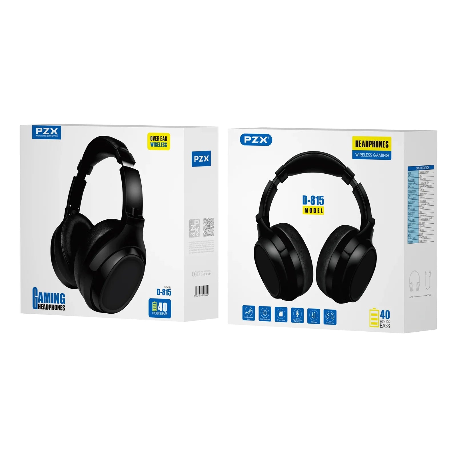 HKM-135315 Wired Gaming Headset with Deep Bass and Noise Cancellation - 3.5mm Connector