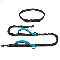 HKM-1354045 Reflective Telescopic Dog Leash with Adjustable Traction Belt in Multiple Colors