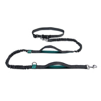HKM-1354045 Reflective Telescopic Dog Leash with Adjustable Traction Belt in Multiple Colors