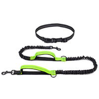 HKM-1354045 Reflective Telescopic Dog Leash with Adjustable Traction Belt in Multiple Colors