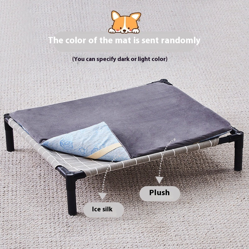 HKM-1354301 Cozy Removable and Washable Dog Bed with Dual-Purpose Design in Various Patterns and Colors