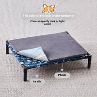 HKM-1354301 Cozy Removable and Washable Dog Bed with Dual-Purpose Design in Various Patterns and Colors