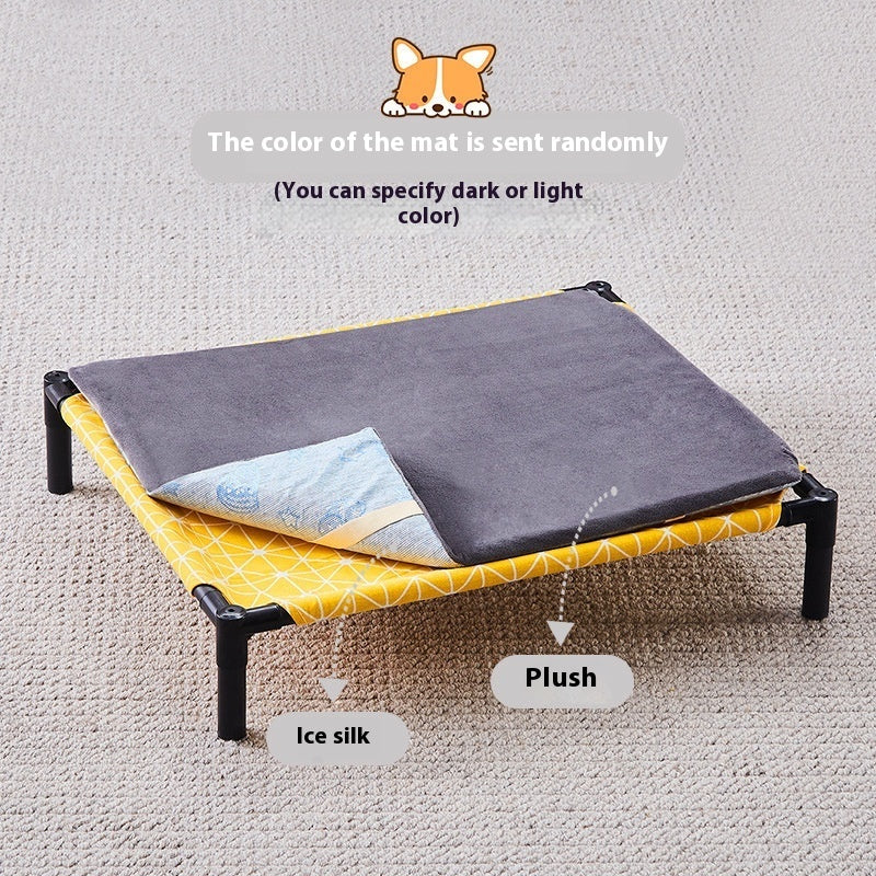 HKM-1354301 Cozy Removable and Washable Dog Bed with Dual-Purpose Design in Various Patterns and Colors