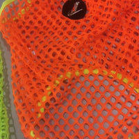 HKM-1354813 Summer Breathable Sun Protection Vest for Dogs - Orange and Green, Multiple Sizes Available