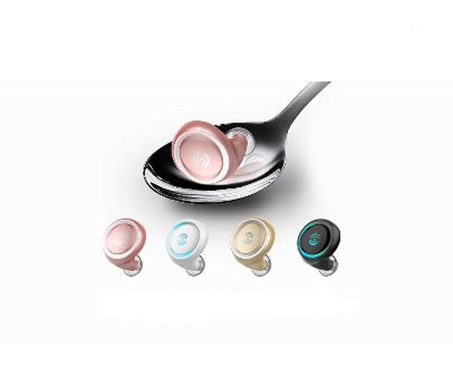HKM-135507 Mini Wireless Bluetooth Headset with HD Microphone and Noise Reduction, Compatible with Most Devices