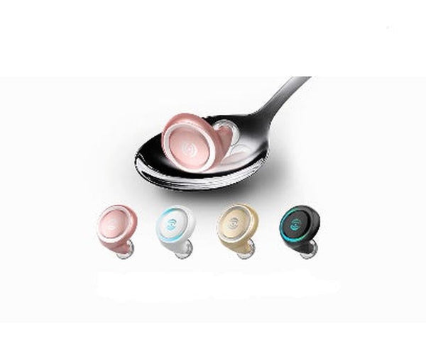 HKM-135507 Mini Wireless Bluetooth Headset with HD Microphone and Noise Reduction, Compatible with Most Devices