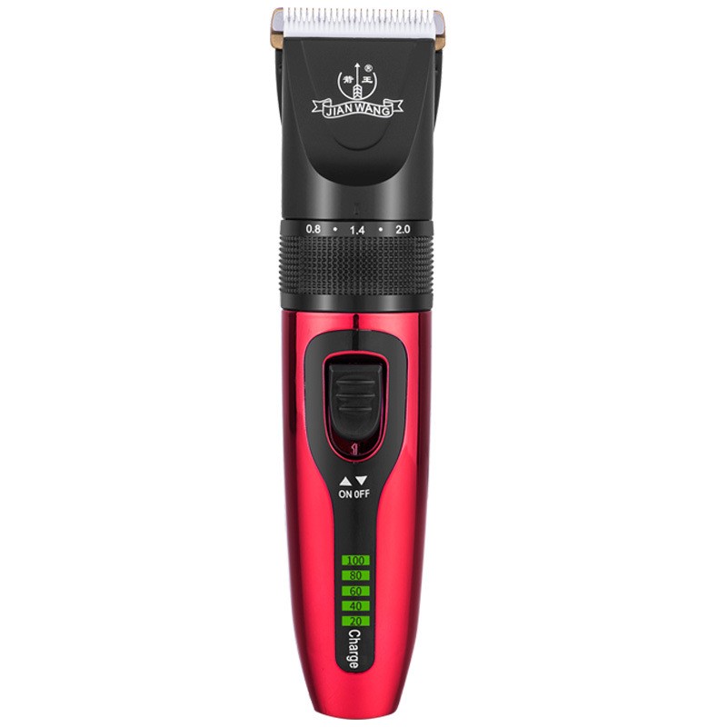 HKM-1355837 Rechargeable Hair Cutting Clipper for Adults and Children with Titanium Ceramic Blade and USB Charging