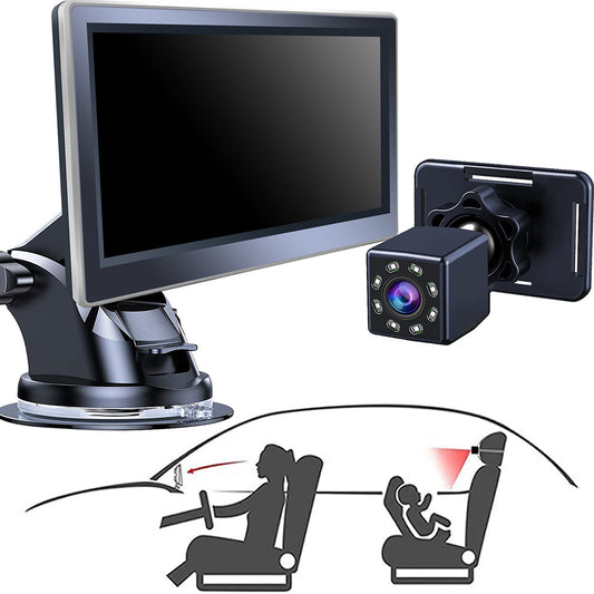 HKM-135635 Infrared Night Vision Rearview Mirror for Infants in Cars