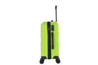 HKM-135699 3-Piece PC Luggage Set with Spinner Wheels for Men and Women
