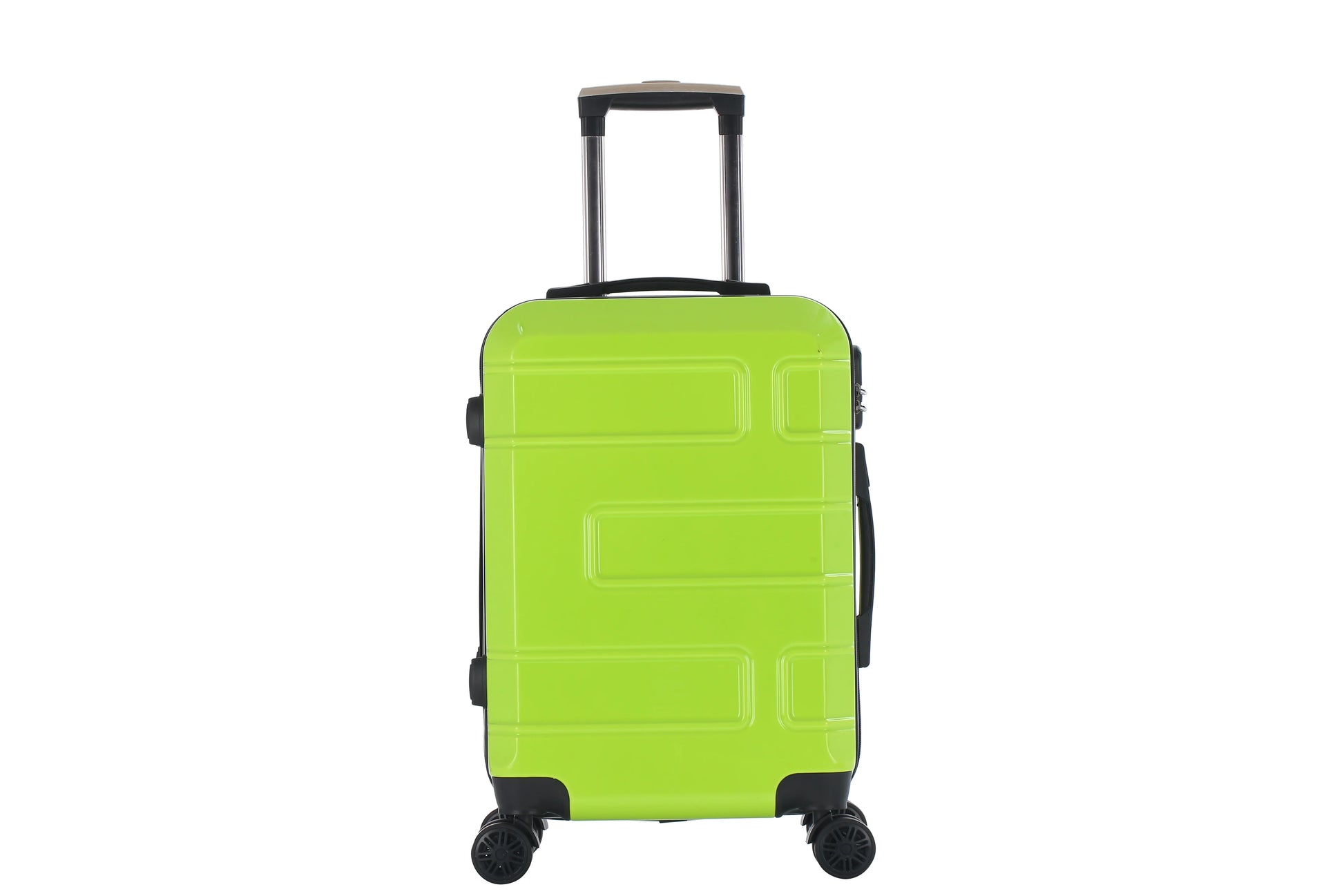 HKM-135699 3-Piece PC Luggage Set with Spinner Wheels for Men and Women