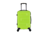 HKM-135699 3-Piece PC Luggage Set with Spinner Wheels for Men and Women