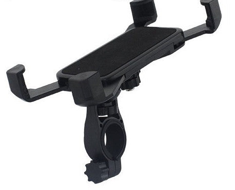 HKM-135699 Universal Mobile Phone Holder for Bicycle or Motorcycle Navigation - Black