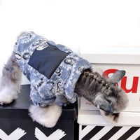 HKM-1358397 Cozy Velvet Clothing for Cats and Small Dogs in Multiple Sizes