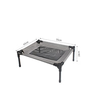 HKM-1358653 Portable Outdoor Dog Bed with Waterproof Oxford Cloth and Steel Frame - Ideal for Camping and Travel