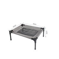 HKM-1358653 Portable Outdoor Dog Bed with Waterproof Oxford Cloth and Steel Frame - Ideal for Camping and Travel