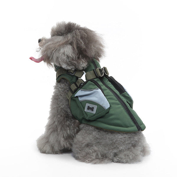 HKM-1359677 Stylish Zippered Pet Apparel in Multiple Colors and Sizes
