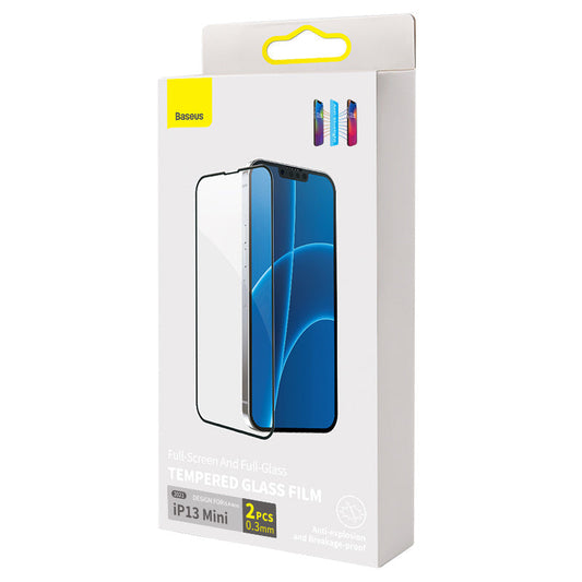 HKM-136019 Full Glass Anti Blue Light Tempered Screen Protector for iPhone 13 Series 5.4 inch